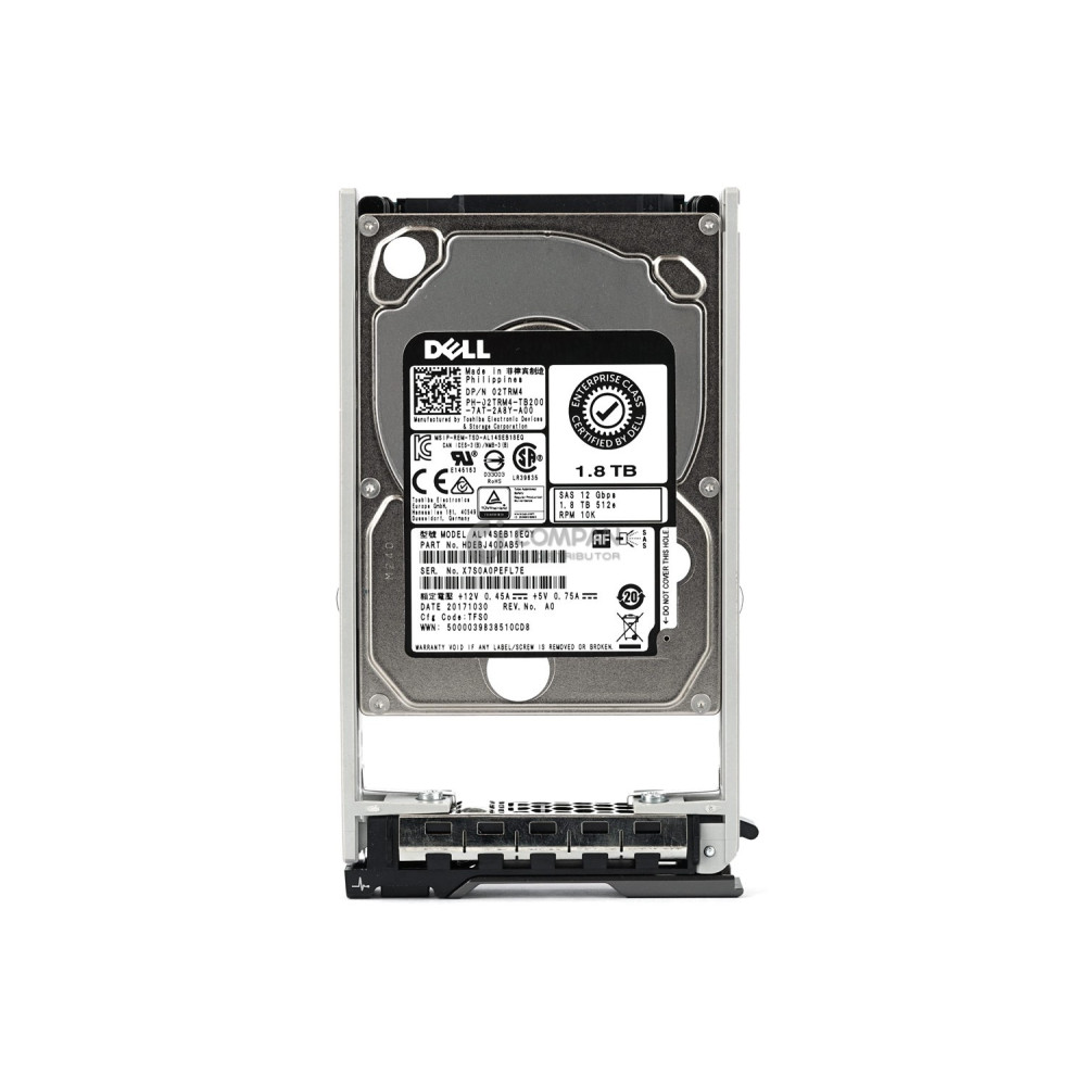 2TRM4 DELL HDD 1.8TB 10K SAS 12G 2.5" SFF